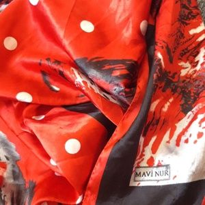 Silk scarf for women